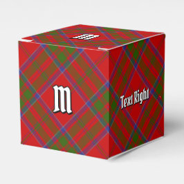 Klan MacDonald of Keppoch Tartan Favor Box Presentaskar