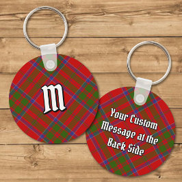 Klan MacDonald of Keppoch Tartan Keychain Nyckelring