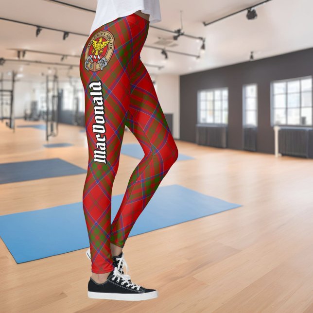 Klan MacDonald of Keppoch Tartan Leggings (Skapare uppladdad)
