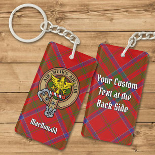 Klan MacDonald of Keppoch Vapensköld Keychain