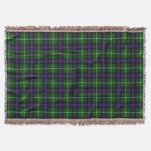 Klan MacDonald of the Isles Tartan Filt (Framsidan)