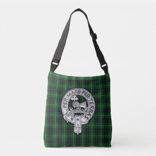 Klan MacDonald of the Isles Vapensköld & Tartan Axelväska