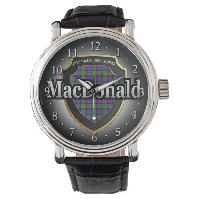 Klan MacDonald Scotland Firande Watch Armbandsur (Framsida)