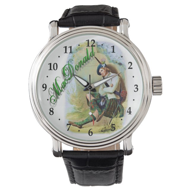 Klan MacDonald Scottish Dream Watch Armbandsur (Framsida)