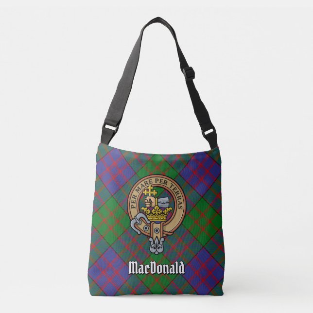 Klan MacDonald Tartan Crossbody Bag Axelväska (Framsida)