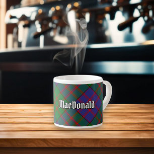 Klan MacDonald Tartan Espresso Kopp Espressomugg