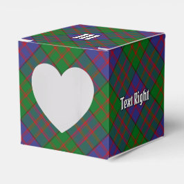 Klan MacDonald Tartan Favor Box Presentaskar