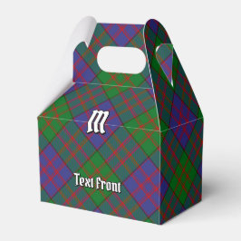 Klan MacDonald Tartan Favor Box Presentaskar