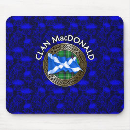 Klan MacDonald Tartan & Flagga Musmatta
