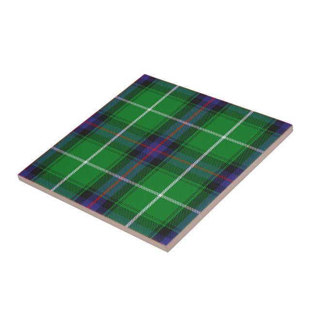 Klan MacDonald Tartan Kakelplatta (Sidan)