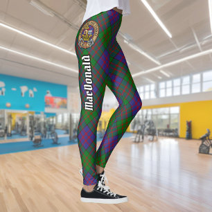 Klan MacDonald Tartan Leggings