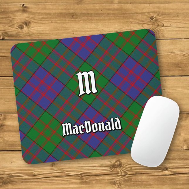 Klan MacDonald Tartan Mouse Pad Musmatta (Skapare uppladdad)