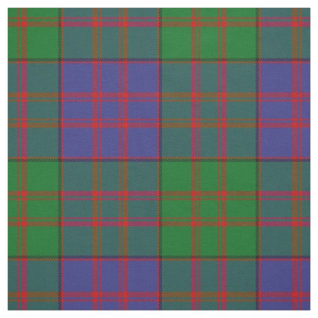Klan MacDonald Tartan Tyg (Provkarta)