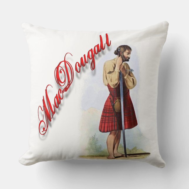 Klan MacDougall Scottish Dream Pillow Kudde (Framsida)