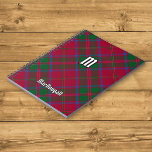 Klan MacDougall Tartan Anteckningsbok