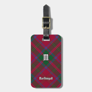 Klan MacDougall Tartan Bagagebricka