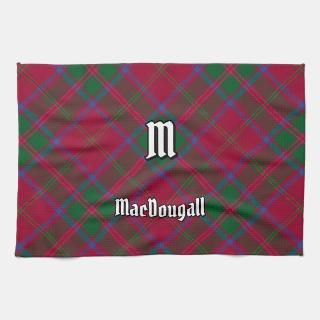 Klan MacDougall Tartan Kökshandduk (Horisontell)