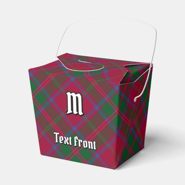 Klan MacDougall Tartan Presentaskar (Framsidan Sidan)