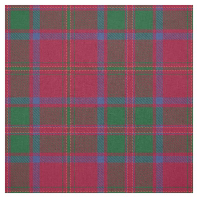 Klan MacDougall Tartan Tyg (Provkarta)