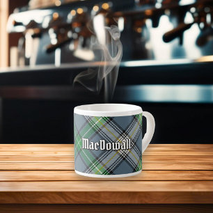 Klan MacDowall Tartan Espressomugg