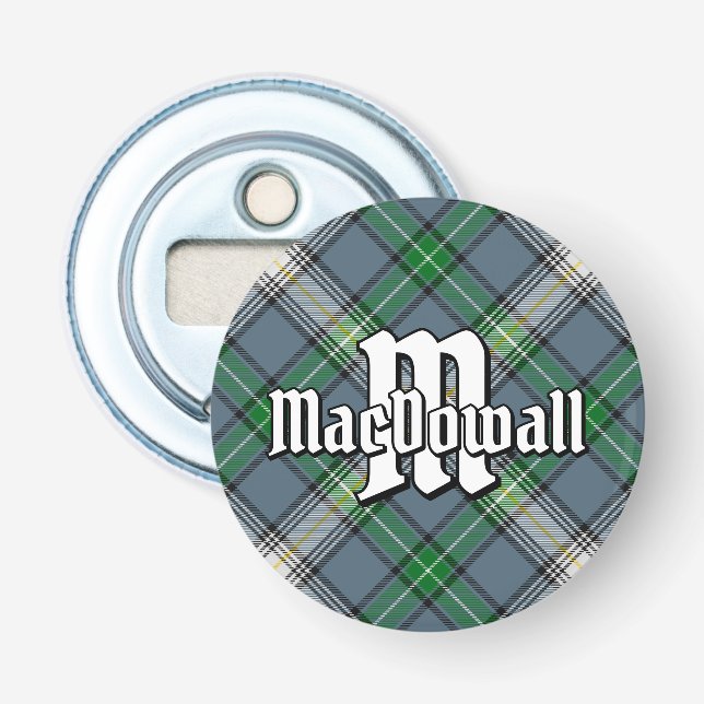 Klan MacDowall Tartan Flasköppnare (Framsidan)