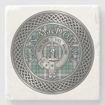 Klan MacDowall Vapensköld & Tartan Knot