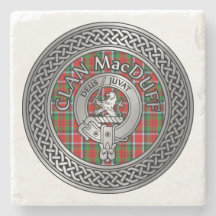 Klan MacDuff Vapensköld & Tartan Knot