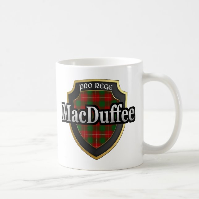 Klan MacDuffee Scottish Dynasty Tartan Mugg Kopp (Höger)