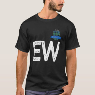 Klan MacEwen E- och W-familjmatchning T Shirt