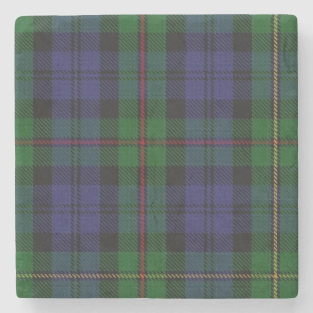 Klan MacEwen Tartan Play Stone Underlägg (Framsidan)