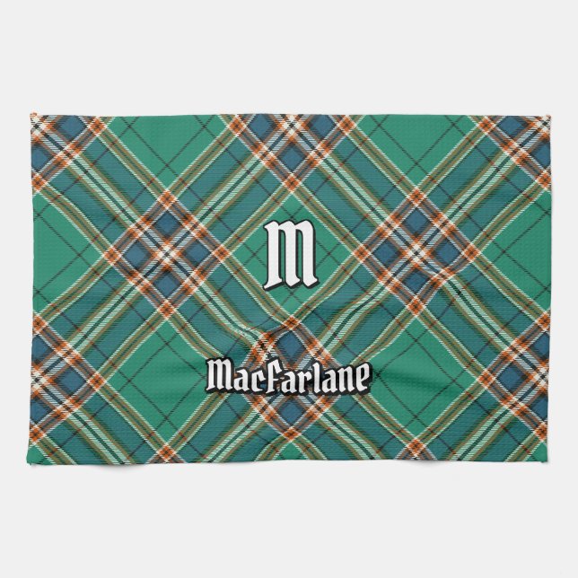 Klan MacFarlane Ancient Hunting Tartan Kökshandduk (Horisontell)