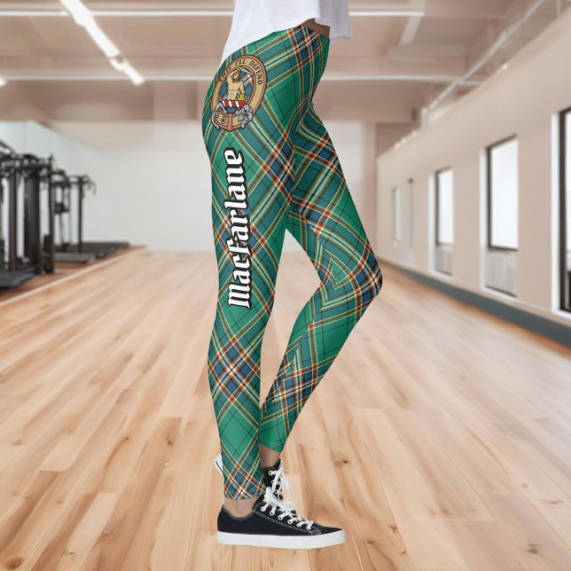 Klan MacFarlane Ancient Hunting Tartan Leggings (Skapare uppladdad)
