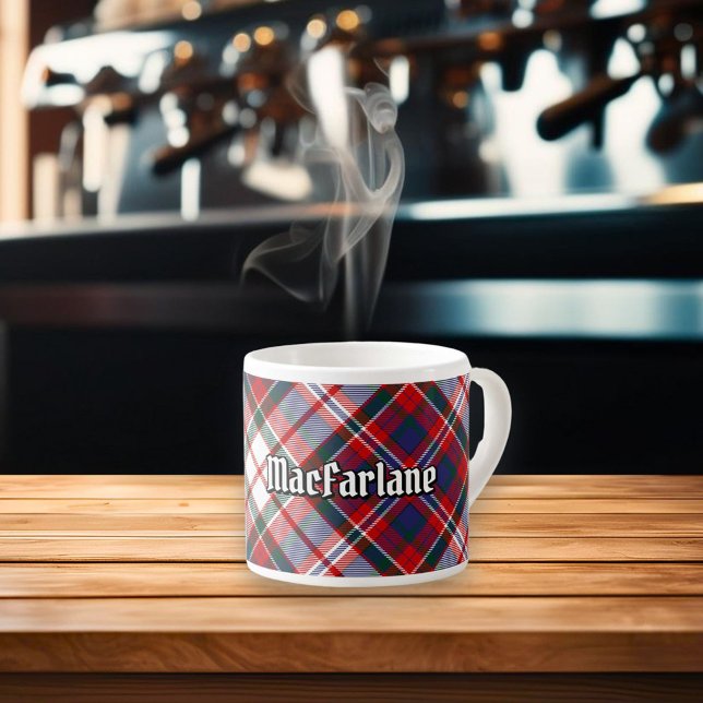 Klan MacFarlane Dress Tartan Espressomugg (Skapare uppladdad)