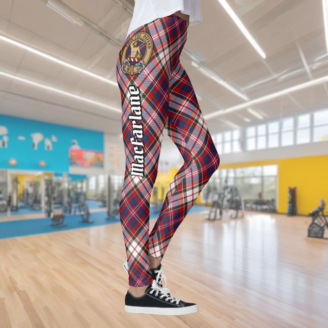 Klan MacFarlane Dress Tartan Leggings (Skapare uppladdad)