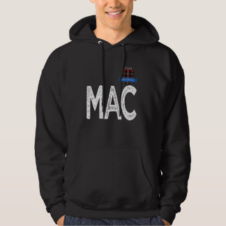Klan Macfarlane M- och A- och C-familjmatchning Hoodie