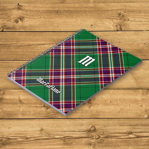 Klan MacFarlane Modern Hunting Tartan Anteckningsbok