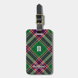 Klan MacFarlane Modern Hunting Tartan Bagagebricka