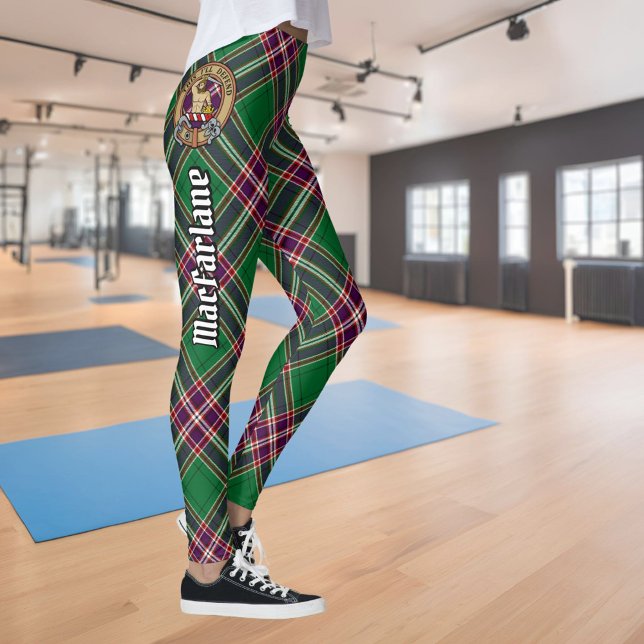 Klan MacFarlane Modern Hunting Tartan Leggings (Skapare uppladdad)
