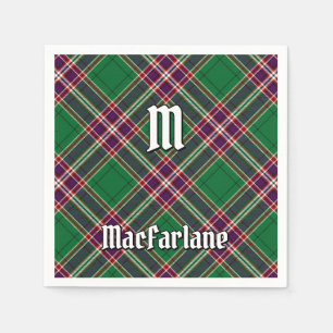Klan MacFarlane Modern Hunting Tartan Pappersservett