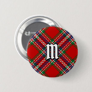 Klan MacFarlane Red Tartan Knapp