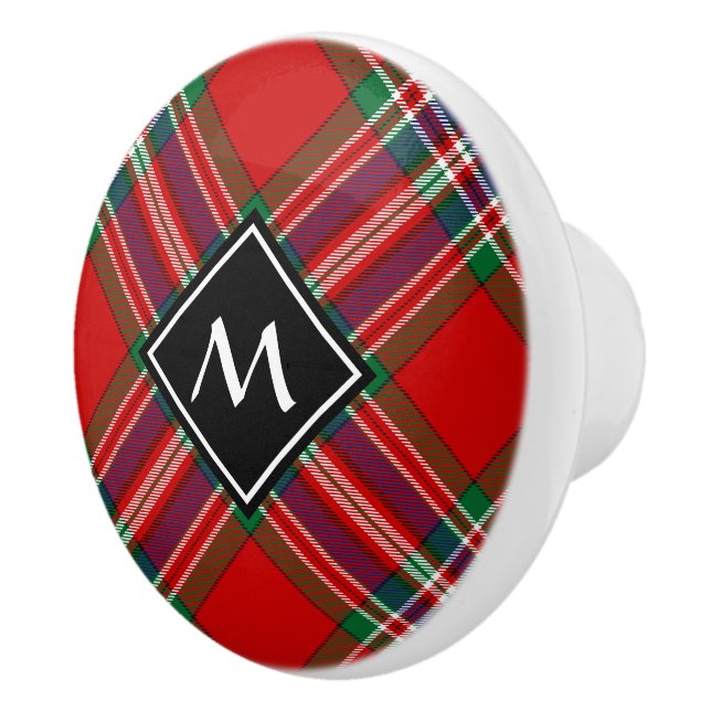 Klan MacFarlane Red Tartan Knopp (Höger)