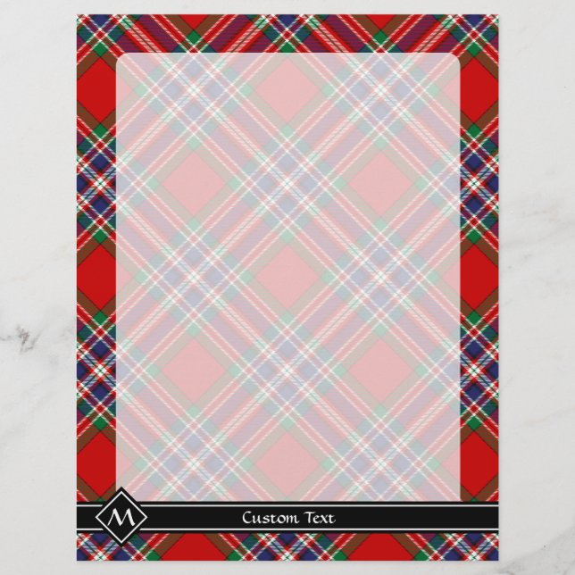 Klan MacFarlane Red Tartan Reklamblad (Framsidan)