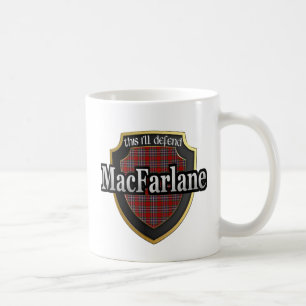 Klan MacFarlane Scottish Dynasty Tartan Mugg Kopp