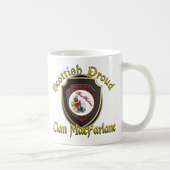 Klan MacFarlane Scottish Proud Kopp Muggar (Höger)