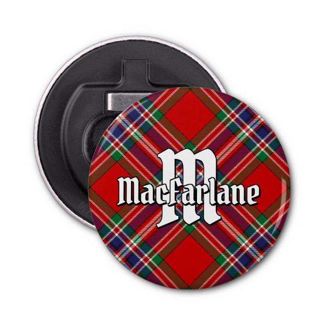 Klan MacFarlane Tartan Flasköppnare (Framsidan)