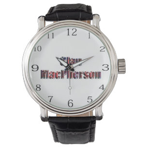 Klan Macferson Tartan Namn, titta på Armbandsur