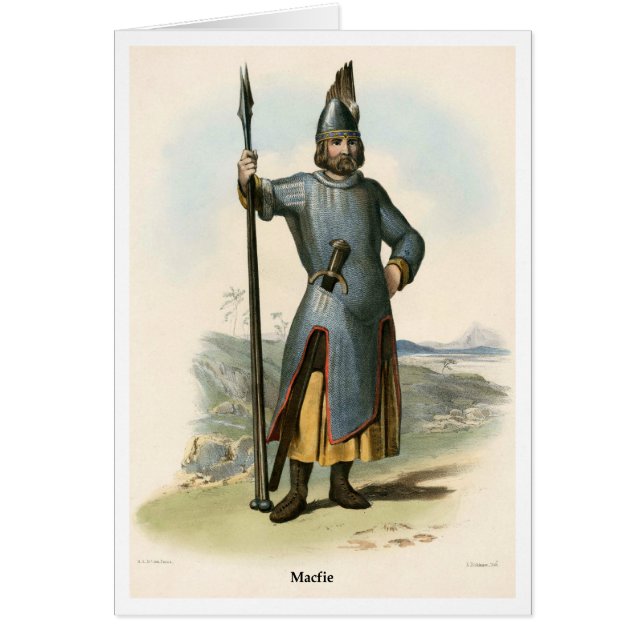 Klan Macfie Hälsningskort (Framsidan)