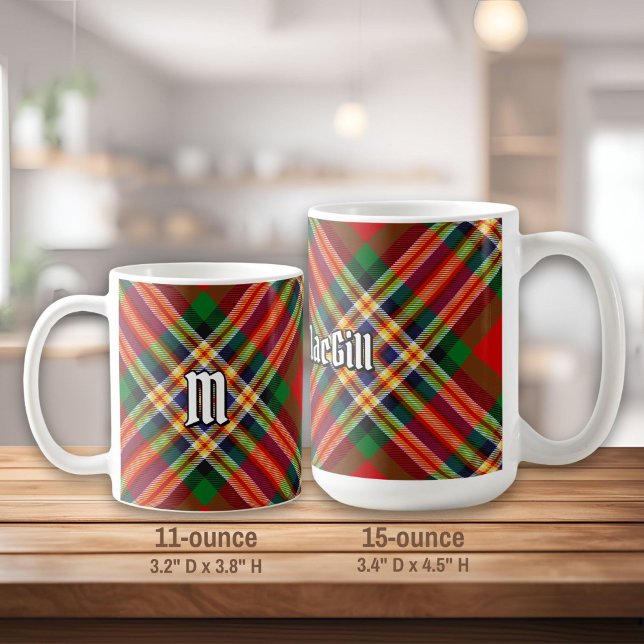Klan MacGill Tartan Coffee Mugg (Skapare uppladdad)