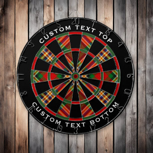 Klan MacGill Tartan Dart Board Darttavla