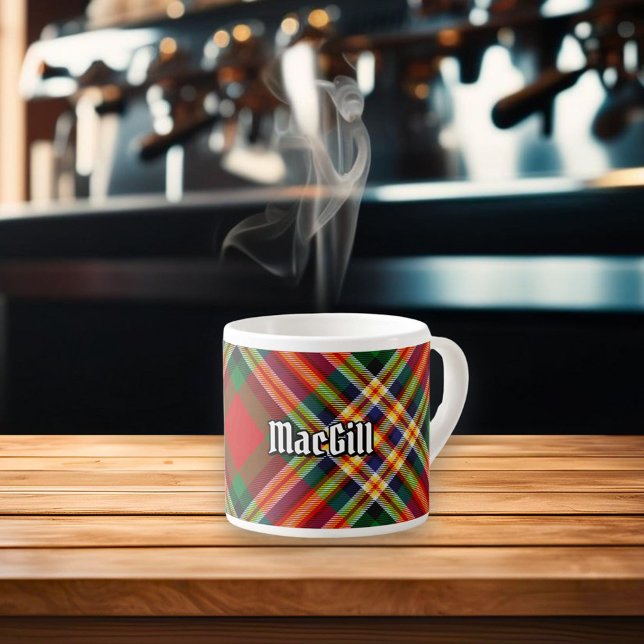 Klan MacGill Tartan Espresso Kopp Espressomugg (Skapare uppladdad)